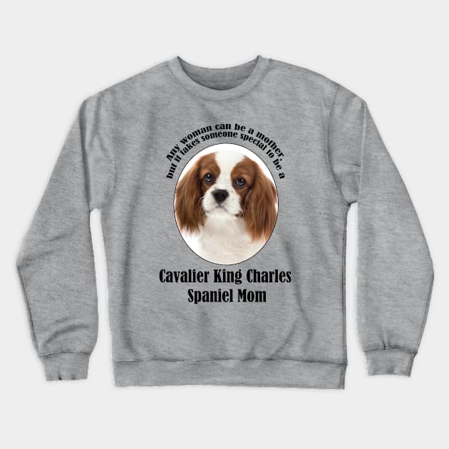 Spaniel Mom Crewneck Sweatshirt by You Had Me At Woof